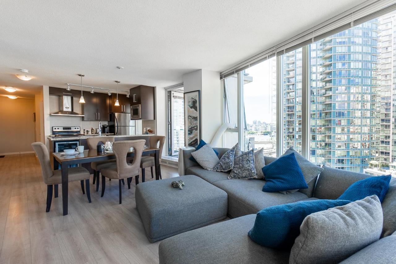 Stunning 2 Bedroom Condo With Downtown Views!!! Vancouver Exteriér fotografie